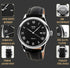 Ladies Leather Quartz Waterproof Watch