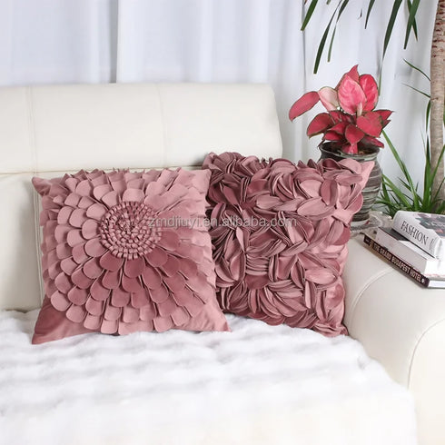 High Beauty Sunflower Pillow Case Small Daisy Flower Cushion Cover