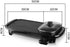 Electric baking pan Cooking Pan 2 in 1 Smokeless Home Cooking