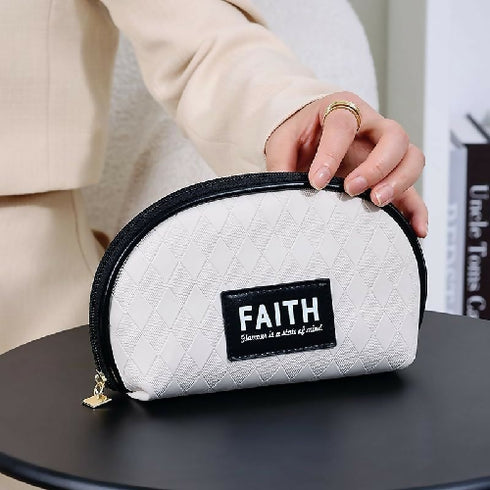 Half Moon Cosmetic Pouch