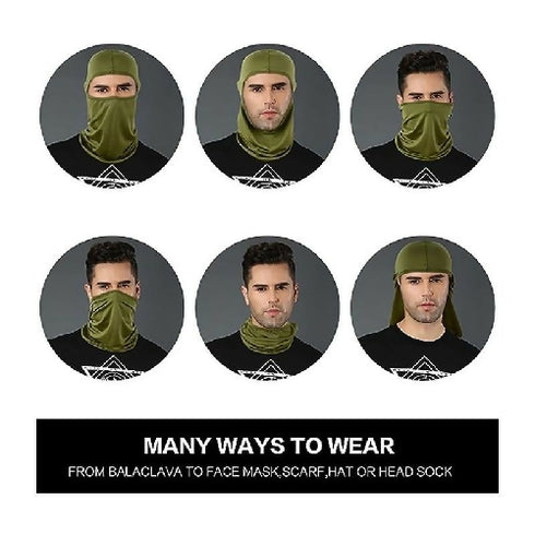 Face Mask Summer Cooling UV Protection