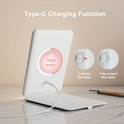 Mini Desktop Tinting Mirror Led.