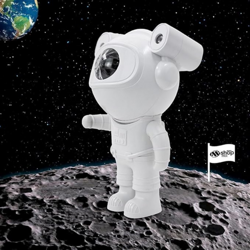 Spaceman Star Projector - Astronaut Galaxy Light with Timer