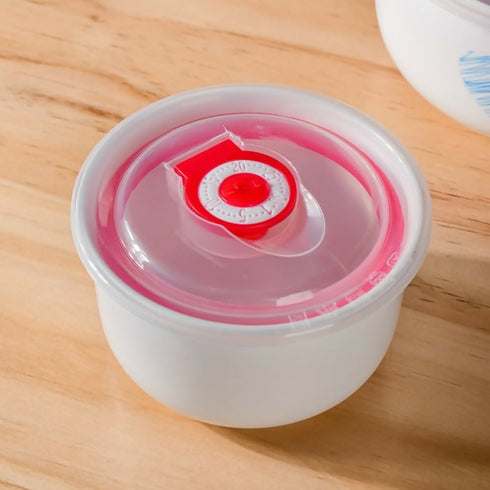 Ceramic Food Storage Bowl With Lid Pack oF 6