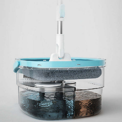 Spin Mop and Bucket.