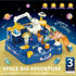 Space Adventure Race Track Set for Kids Inertia Toy