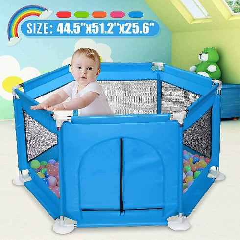 Baby Ball Pool Safety Fence with 50 Balls