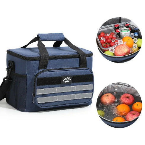 Portable Large Capacity Outdoor Insulated Cooler Bag