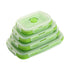 Set of 4 Silicone Lunch Box Containers