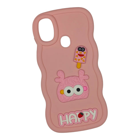 Cute 3D Cartoon Silicone Phone Case Cover Compatible with Samsung A11