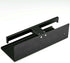Stainless Steel Toilet Paper Holder Double Bar with Shelf for Phone Grey-CY7918006