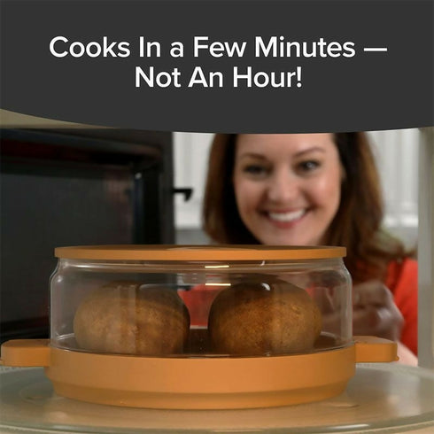 Microwave Potato Cooker for Perfectly Baked Potatoes in Minutes