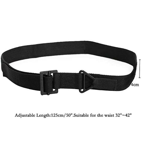 Men's Outdoor Tactical Belt Metal Alloy Buckle Military Belt