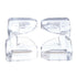 Baby Safety Corner Guards 43x43mm (4pcs) REF:82560