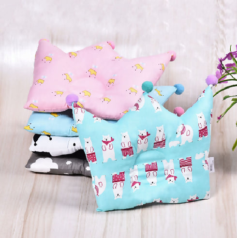 Newborn Baby Crown Shape Pillow.