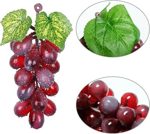 9 Pack Decoration Artificial Grapes