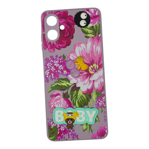 Cute 3D Cartoon Silicone Phone Case Cover Compatible with Samsung A06