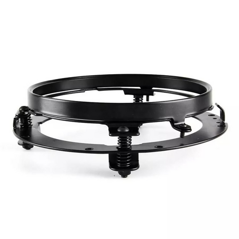 Headlight Mounting Bracket - 7" LED Conversion Ring Compatible with Jeep Wrangler