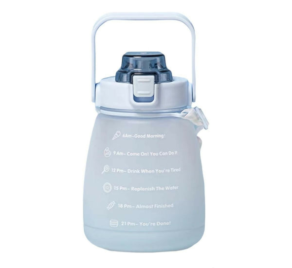 Large Capacity Bottle with Straw