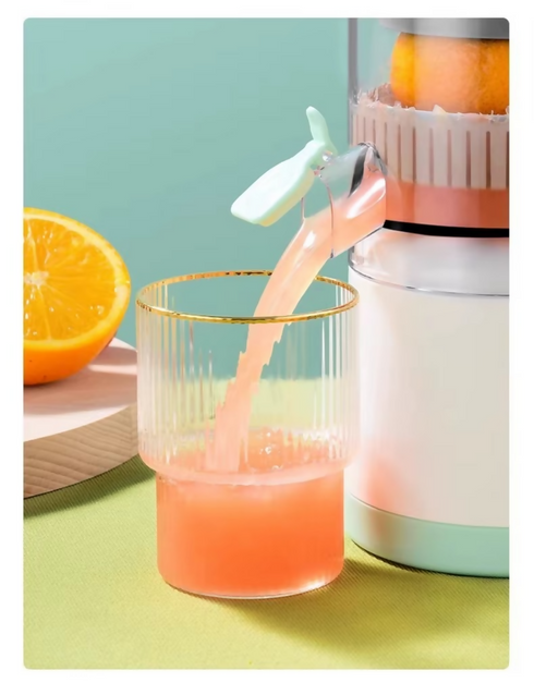 Household Electric Orange Extractor 7.4V Electric Juicer Rechargeable Citrus Juicer Machines with USB