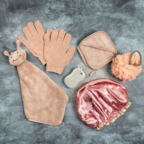 Bloom Hand Glove Bath Combo