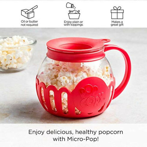 Popcorn Maker Popcorn Popper Glass Microwave