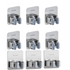 9-Pack Mop and Broom Holder Wall Mount