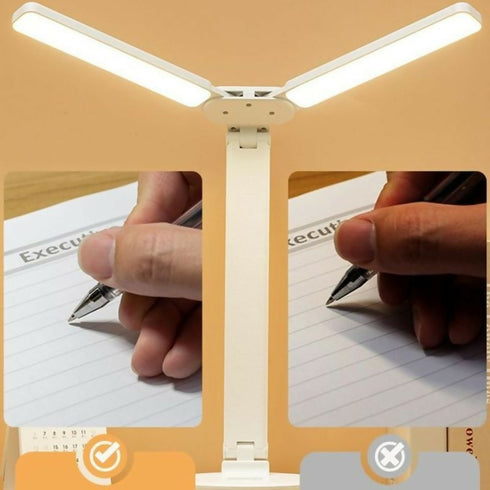 Table Lamp Double LED Desk Lamp