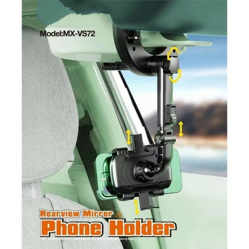 Car Rearview Mirror Cell Phone Holder