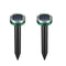 2 Piece Mole Solar Powered Repellent for Lawns
