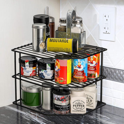 3-Tier Kitchen Corner Shelf Rack