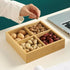 Wood Nuts Storage Platter Tray