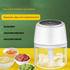 One-click garlic chopper