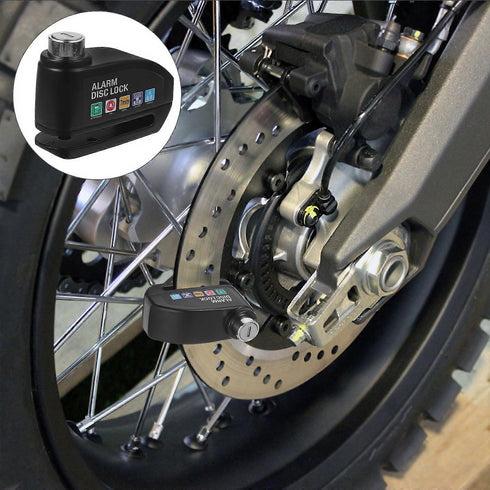 Alarm Disc Brake Lock Motorcycle.