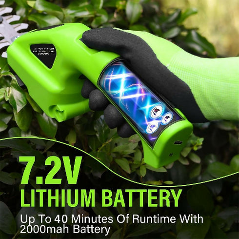 Cordless Multi-Functional Lithium Battery Hedge Scissor
