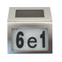 Solar House Number Lamp