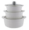 Versatile Cookware Soup Pot Serving Bowl Set