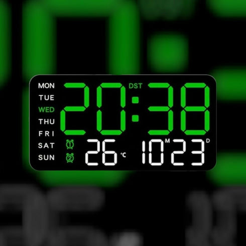 LED Digital Wall Clock