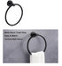 Black Towel Ring
