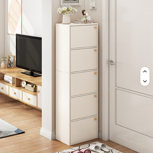 Entrance Cabinet with Storage Compartment Living Room Organizer