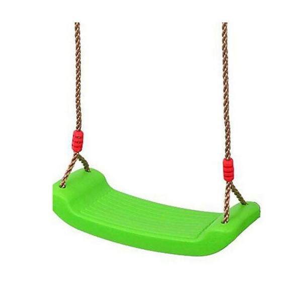 Curved Board Swing Chair Plastic Seat - Green