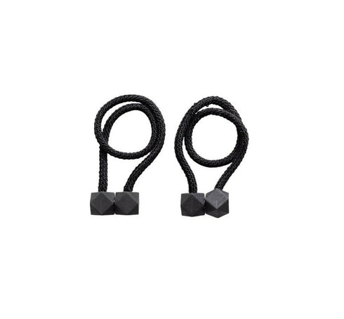 Magnetic Curtain Tieback -Black
