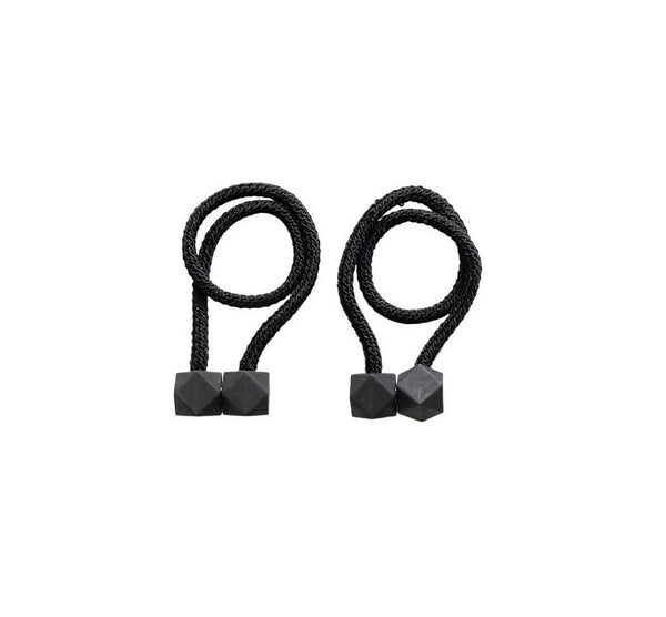Magnetic Curtain Tieback -Black