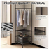 Corner Coat Rack