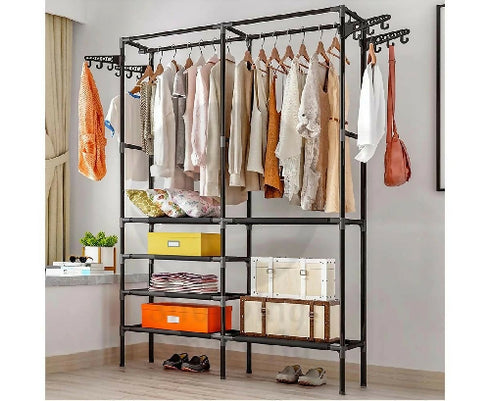 Multipurpose Wardrobe Storage Clothes Rack