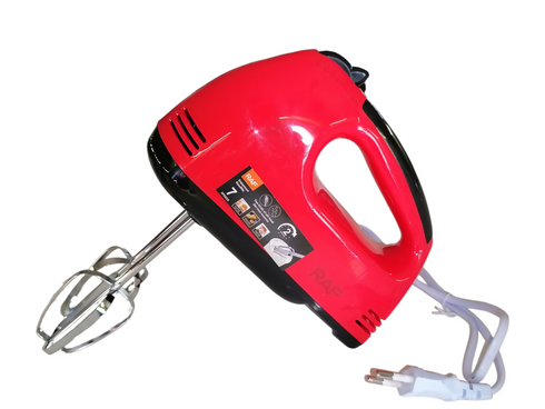 Hand Mixer -7 Speeds/19500rpm - Red