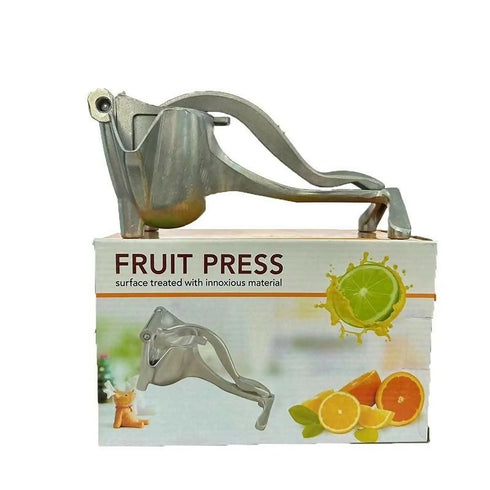 Single press aluminum lemon extruder, hand press fruit juicer