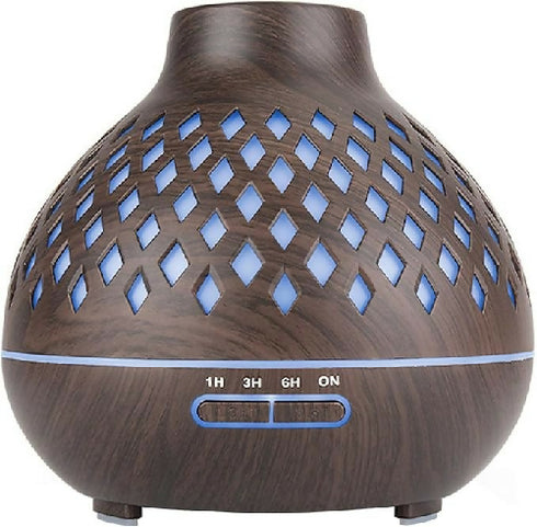 Humidifier Ultrasonic Oil Burner with 7 Colors LED