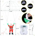 LED Christmas Parachute Lights with Santa Claus