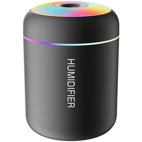 Portable 180ml Home Night Light USB Silent Colorful Cup Mini Air Humidifier for Home Office Car Outdoor